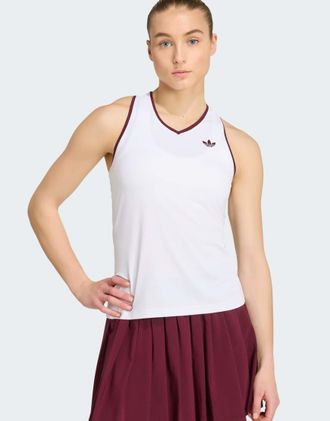 adidas Tennis Classics - Top senza maniche bianco