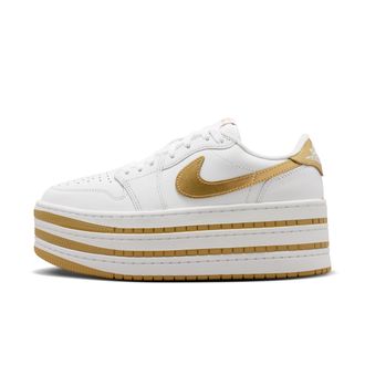 Nike Jordan Womens Air Jordan 1 Triple Stack SE Shoes in White | IV5090-100