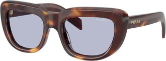 Prada Sunglasses, unisex, Brown, Size: 53 MM PR D07S Sunglasses