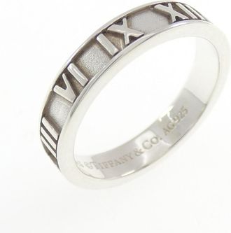 Tiffany & Co. Silver 925 Band Ring (Pre-Owned)