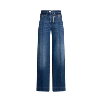 Liu Jo Dames, Jeans, Blauw, Maat: W30 Katoen
