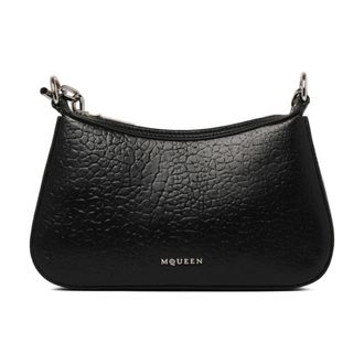 Alexander McQueen Bolso de Mano Mini T-Bar - Bags - Mujer - Negro - ONE SIZE