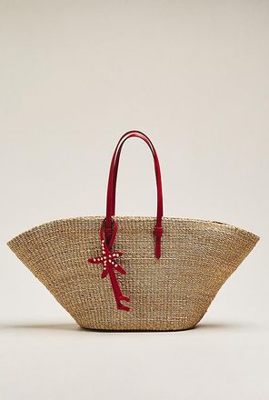 Poolside East-West Charm Tote