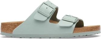 Birkenstock Arizona Birko-Flor - Heren - Sandalen - Groen - 44 EU - Schoenen