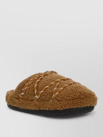 Moon Boot shearling slippers