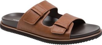 Tommy Hilfiger Welker Double Strap Slide Sandal in Light Brown at Nordstrom Rack, Size 12