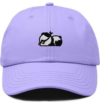 Dalix Pandit Panda Dad Cap in Lavender at Nordstrom