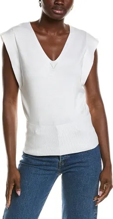 T Tahari Jersey Sweater Vest