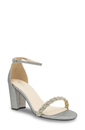Touch Ups Whitney Ankle Strap Sandal in Pewter at Nordstrom, Size 10.5