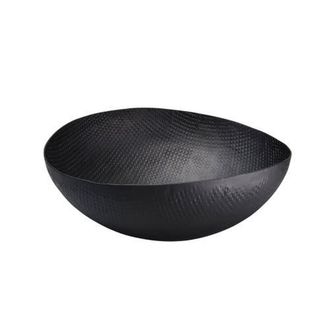 Be Home Wallis Aluminum Bowl in Black at Nordstrom