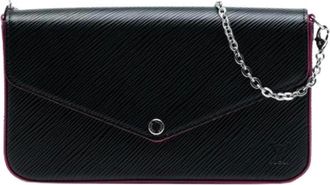 Louis Vuitton Pre-owned Cross Body Bags, female, Black, Size: ONE SIZE Pre-owned Vintage Cross Body Bag