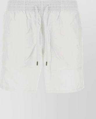 Vilebrequin nylon swim shorts with pockets and flap