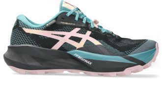 Asics Trailrunningschuh ASICS TRABUCO 14 GTX, Damen, Gr. 37,5, schwarz, morganite, Synthetik, Schuhe Trailrunningschuh, wasserdicht