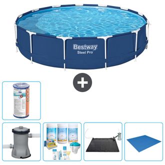 Bestway Piscina Bestway Steel Pro Redonda - 396x84 Cm - 8-piezas S22111