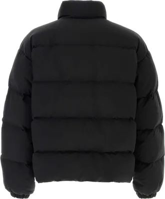 Jil Sander Mens Black Nylon Blend Down Jacket 001 Camicie Shirt
