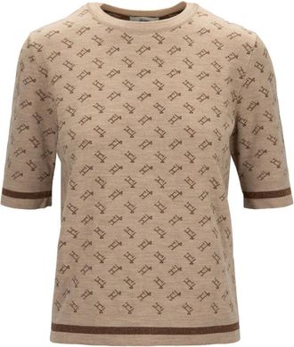 Herno Mujer, Camisetas, Beige, Talla: S