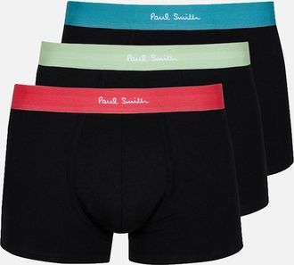 Paul Smith Mens Paul Smith Bright Band Stretch Boxers Black - Size: 36/32