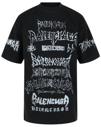 Balenciaga Diy Metal Vintage T-Shirt