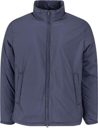 Herno Blue Technical Fabric Formal Shirt