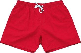 Aquascutum Swim Shorts - Heren - Strandmode - Rood - L - Polyester - Badmode