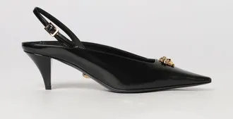 Versace Slingback Medusa in pelle spazzolata