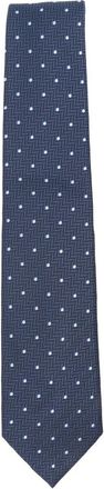 Brioni Cravatta a pois - Blu