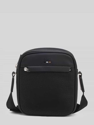 HUGO BOSS Umh&auml;ngetasche mit Rei&szlig;verschl&uuml;ssen Modell MP_NS_ZIP in Black, Gr&ouml;&szlig;e 1