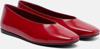 Prada Leather ballet flats