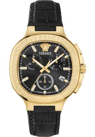 Versace Womens VEVCA0224 V Chrono Watch - Gold - One Size