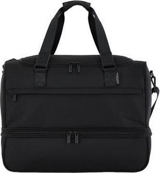 Scotch & Soda Eindhoven Two-Section Weekender Bag in Black at Nordstrom Rack
