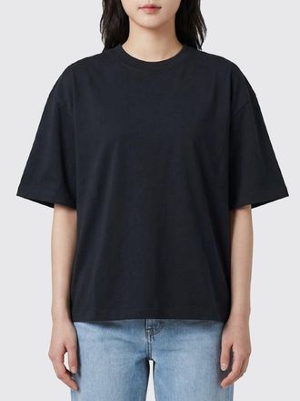 Golden Goose T-shirts in cotone con logo posteriore Golden Goose