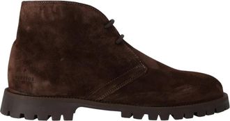 Copenhagen Shoe Chocolate - Heren - Veterlaarzen - Bruin - 40 EU - Su&egrave;de - Schoenen