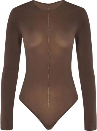 Wolford Donna, Top, Marrone, M, new