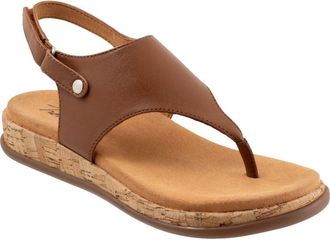 Trotters Garret Sandal in Luggage at Nordstrom, Size 10.5
