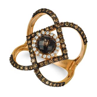 Le Vian Ladies Nude Palette Rings set in 14K Strawberry Gold