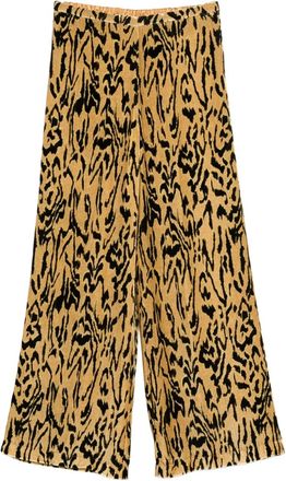 Forte_Forte Pantaloni con stampa - Giallo