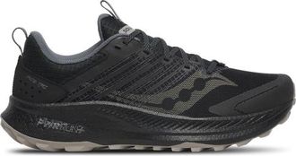 Saucony Mens Ride TR2 - Running Shoes Carbon/Black Size 12.0