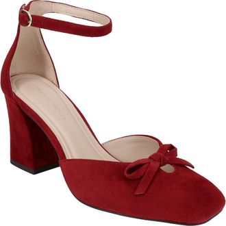 Pelle Moda Heleen Ankle Strap Pump in Cranberry at Nordstrom, Size 6.5