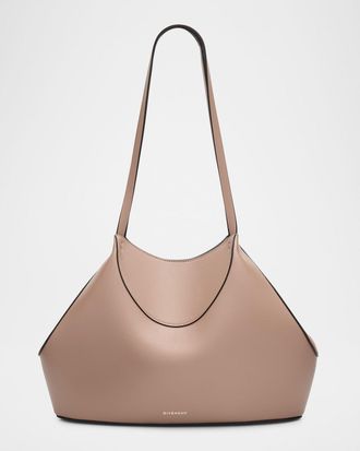 Givenchy Facet Geometric Shoulder Bag in Grain Leather