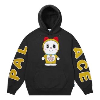 Palace x Doraemon Hoodie Black P29CS033
