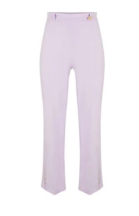Elisabetta Franchi Pantaloni con charm logo Elisabetta Franchi