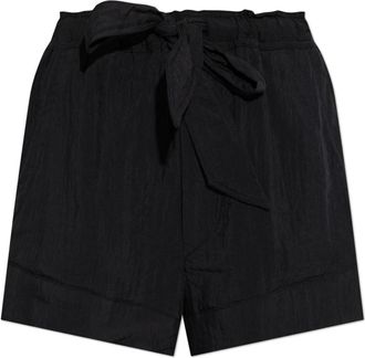 Isabel Marant Birva Shorts - Dames - Bermuda - Zwart - 2XS - Katoen - Korte Broeken
