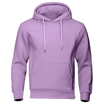 Generic Mens Hoodies Autumn Winter Fleece Hoodie with Pocket Long Sleeve Casual Jumpers Plain Colour Relaxed Fit Gym Top Drawstring Hooded Sweatshirt Golf Hoo