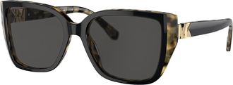 Michael Kors ACADIA MK 2199 395087 55mm Womens Rectangle Sunglasses