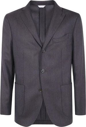 Boglioli K Jacket - Heren - Blazers - Bruin - M - Leer - Jassen