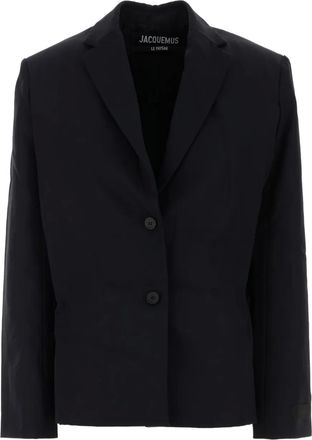Jacquemus Blazer monopetto - Blu