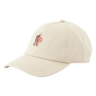 Moncler Caps, female, Beige, Size: ONE SIZE Logo Cap