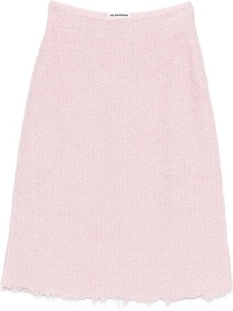 Jil Sander Gonna svasata - Rosa