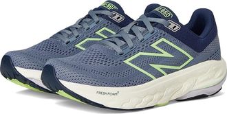 New Balance Fresh Foam X 860v14 Womens Shoes Arctic Grey/Sea Salt : 5.5 EE - Extra Wide, Textile