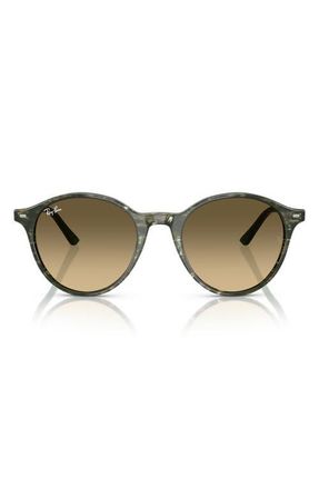Ray-Ban Bernard 51mm Gradient Phantos Sunglasses in Green/Brown at Nordstrom